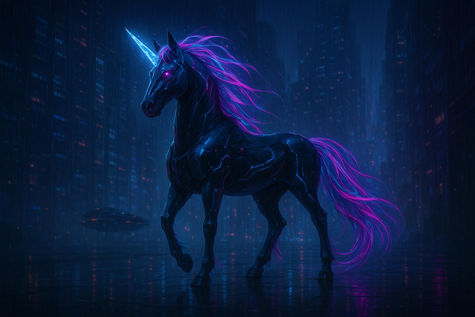 Cyberpunk Unicorn